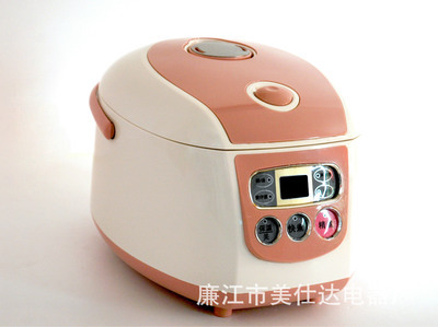 厂家直销 长城牌5L豪华高档型微电脑式电饭煲，源自廉江美仕达电器厂